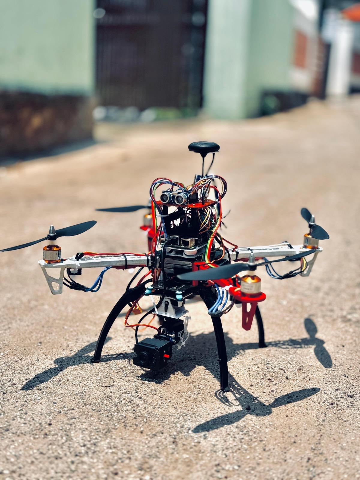 VR-Enabled Autonomous Drone — view 1